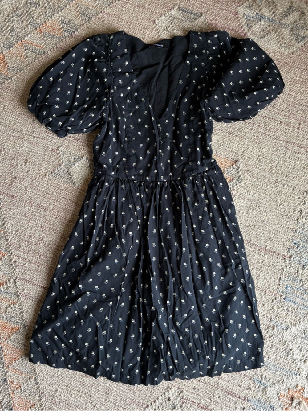 Black Cotton Madewell Dress